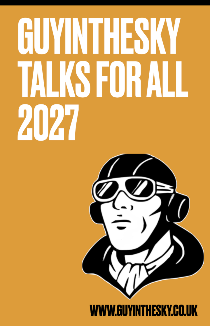 Guy In The Sky Booklet Front Cover 2027