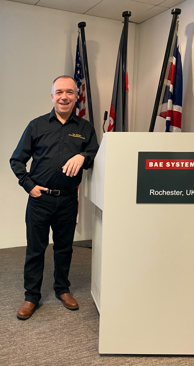 GuyInTheSky at BAE Systems, Rochester